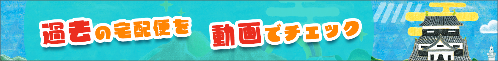 過去の宅配便を動画でチェック