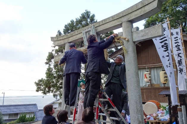 海辺の集落で守り伝える伝統の祭り