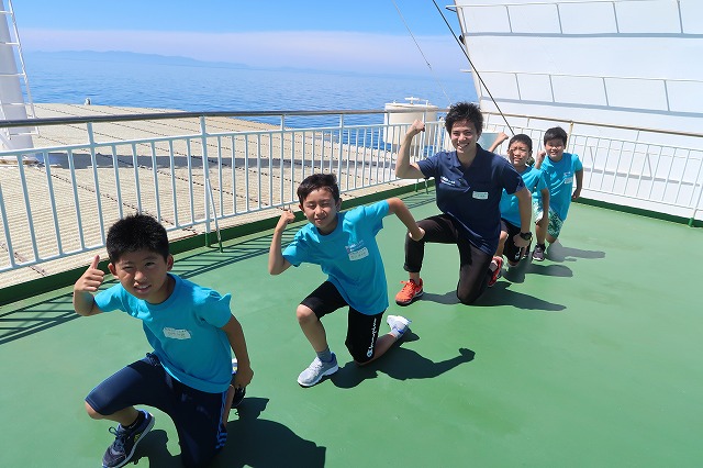 隠岐の海へ！　探検隊出発！！