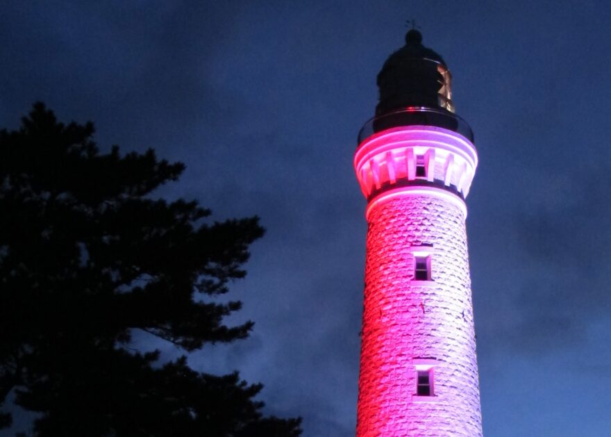 〝海プロ〟応援動画 続々公開「”恋する灯台” 日御碕灯台のライトアップ」