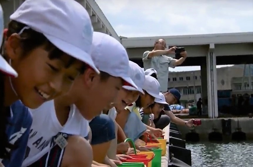 〝海プロ〟応援動画 続々公開中「ヒラメの稚魚放流体験」