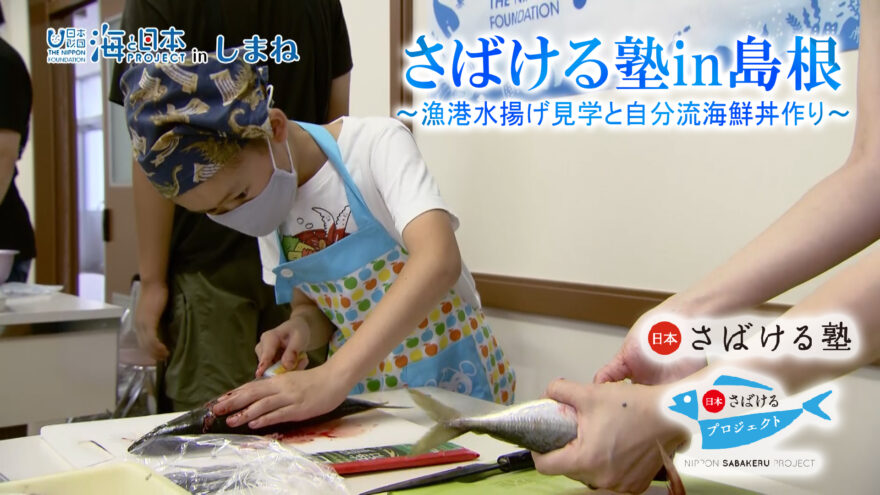 8/29(日)放送「さばける塾in島根」漁港水揚げ見学と自分流海鮮丼作り