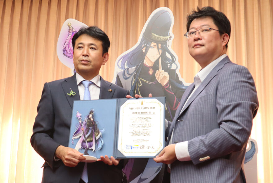 出雲日御碕灯台の擬⼈化キャラクター完成︕